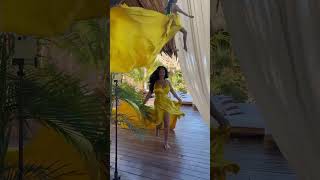 Flying Dress Aruba Behind The Scenes #aruba #flyingdress