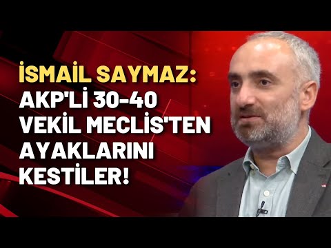 İsmail Saymaz AKP’den istifa edeceklerin listesini sıraladı!