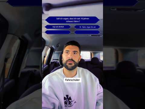 1.Fahrstunde mit einem Schwarzfahrer #fahrprüfung #fahrschule #fahrstunde #fahrlehrer #fahrschüler