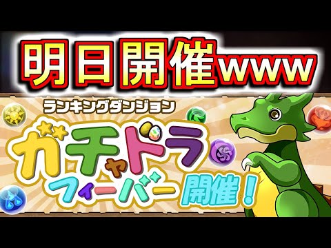 開催発表が急過ぎた ガチャドラフィーバー【パズドラ】
