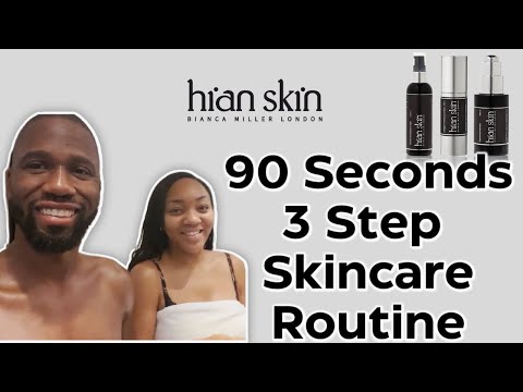 Bianca And Byron's 90 Seconds 3 Step Skincare Routine - Hian Skin - Bianca Miller London