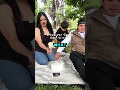 Cake Gender Reveal Fail 🎂👶