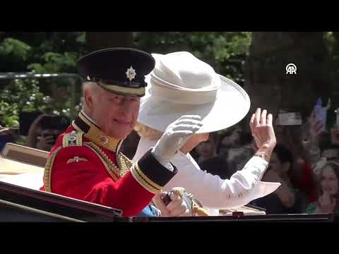 King Charles and the Royal Family Attend “Trooping the Colour” Ceremony