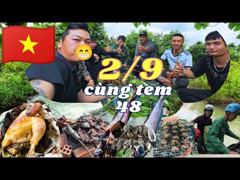Dùng Ná Cao Su Đi Săn Bội Thu Và Ra Bờ Suối Lai Rai Cùng Anh Em _Mừng Tết Độc Lập|| SangSlingShot