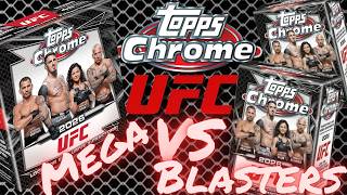 2026 Topps Chrome UFC Mega vs Blasters Round 1. $60 vs $60 What's Better?