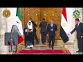  الرئيس عبد الفتاح السيسي يمنح قلادة النيل لأمير دولة الكويت 