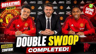 BREAKING: Man Utd Complete DOUBLE SWOOP for Mateus Fernandes & Summerville! Sources Confirm 🔴🔥