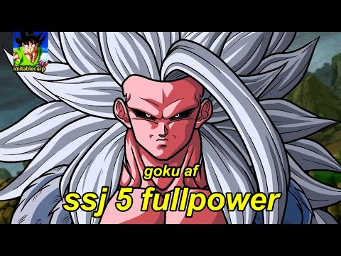 El SSJ 5 a Fullpower La Trasformación Que Supera a Las Doctrinas. #dragonball #goku #dragonballsuper