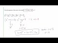 Circle Equations and Completing the Square
