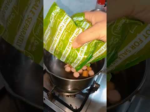 sausage noodles! #easycooking #food #comedyvideos #foodie #funnyclips