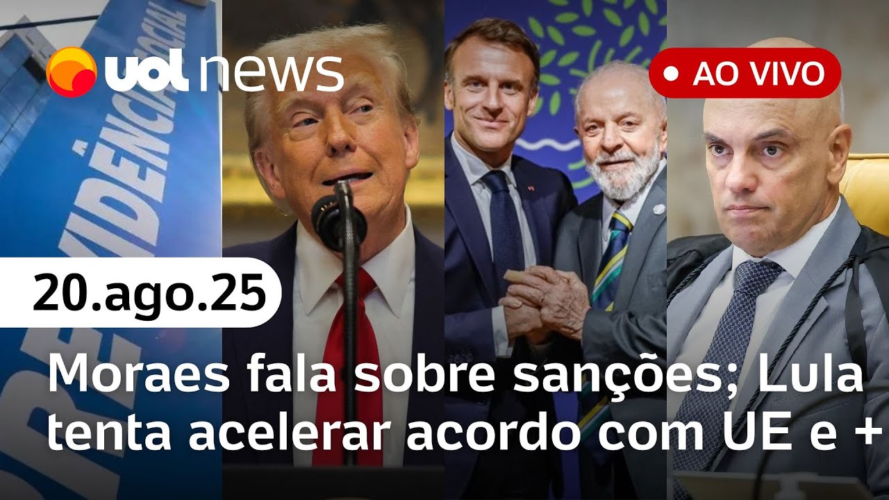 Lula reclama de tarifaço para Macron; Moraes diz que bancos podem ser punidos; CPMI do INSS e +