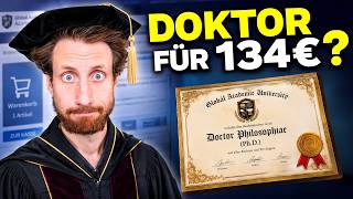 Ich kaufe mir einen Doktor-Titel im Internet
