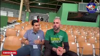 Entrevista a Oliver Pérez previo al segundo partido de la serie final.