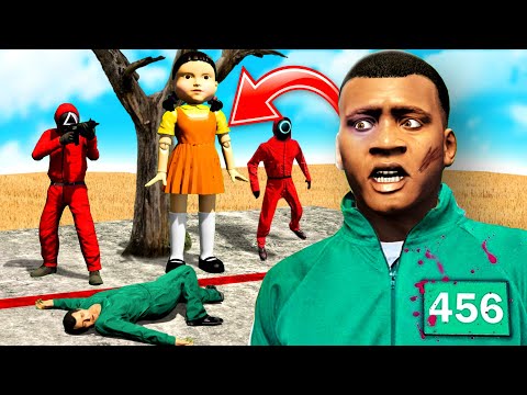 GTA 5 - Ich GEWINNE alle SPIELE in SQUID GAME!😱