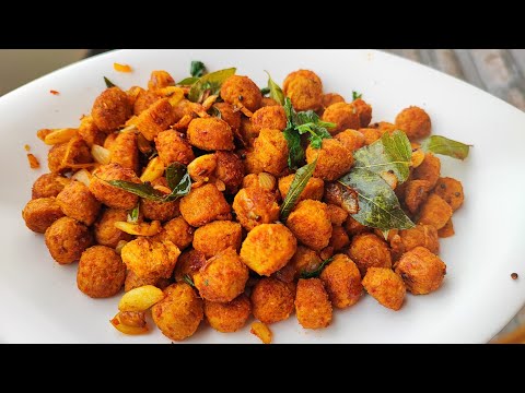 ಊಟ ಕ್ಕೆ ಸೈಡ್ ಗೆ ಈ ತರ ಸ್ನಾಕ್ಸ್ ಮಾಡಿ | ಅನ್ನ ಸಾಂಬಾರ್ ಗೇ ಅದ್ಬುತ | very tasty soya chunks fry | soya fry