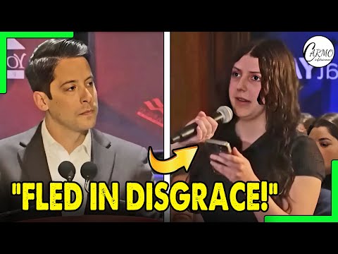 Michael Knowles CONFRONTS Smug Leftist Student LIVE, Leaving Her Suddenly Walks Away!