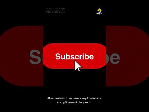 Faits Insolites n°26 #faitsinsolites#leSavaisTu #incroyableMaisVrai#funfact#shorts