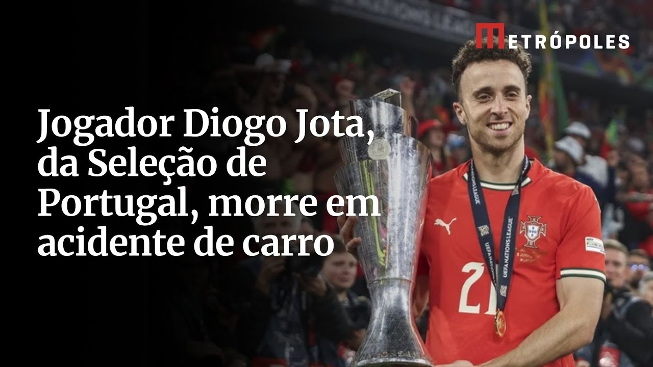 Jogador Diogo Jota da Seleção de Portugal morre em acidente de carro