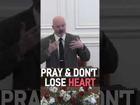 PRAY & DON'T LOSE HEART - Pastor Patrick Hines Sermon #shorts #prayer #prayers #Jesus #psalms