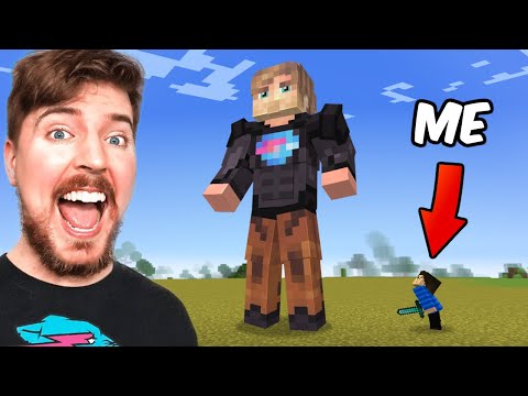 I made MrBeast a Minecraft Boss!