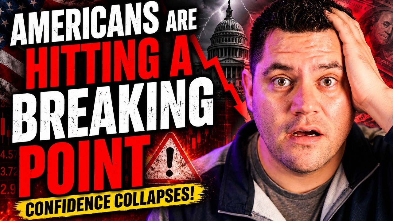 Americans Are HITTING A BREAKING POINT | Consumer Confidence COLLAPSES