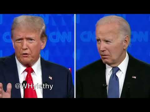 Joe Biden falls asleep during presidential debate...