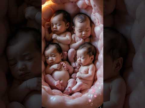 The Beauty of Four Babies Sharing the Womb 👶👶👶👶#funny #baby #cute #viral #video