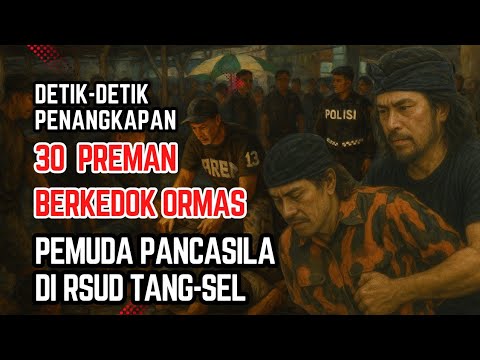 DETIK-DETIK PENANGKAPAN 30 PREMAN BERKEDOK ORMAS PEMUDA PANCASILA DI RSUD TANG-SEL #lawanpremanisme