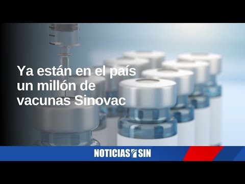 EN VIVO 03/06/2021 Ya están en el país un millón de vacunas Sinovac