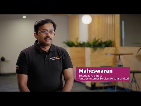 Meet Kriti & Maheswaran, Solutions Architects here at Amazon Internet Services Private Limited