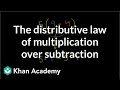 Understanding the Distributive Property