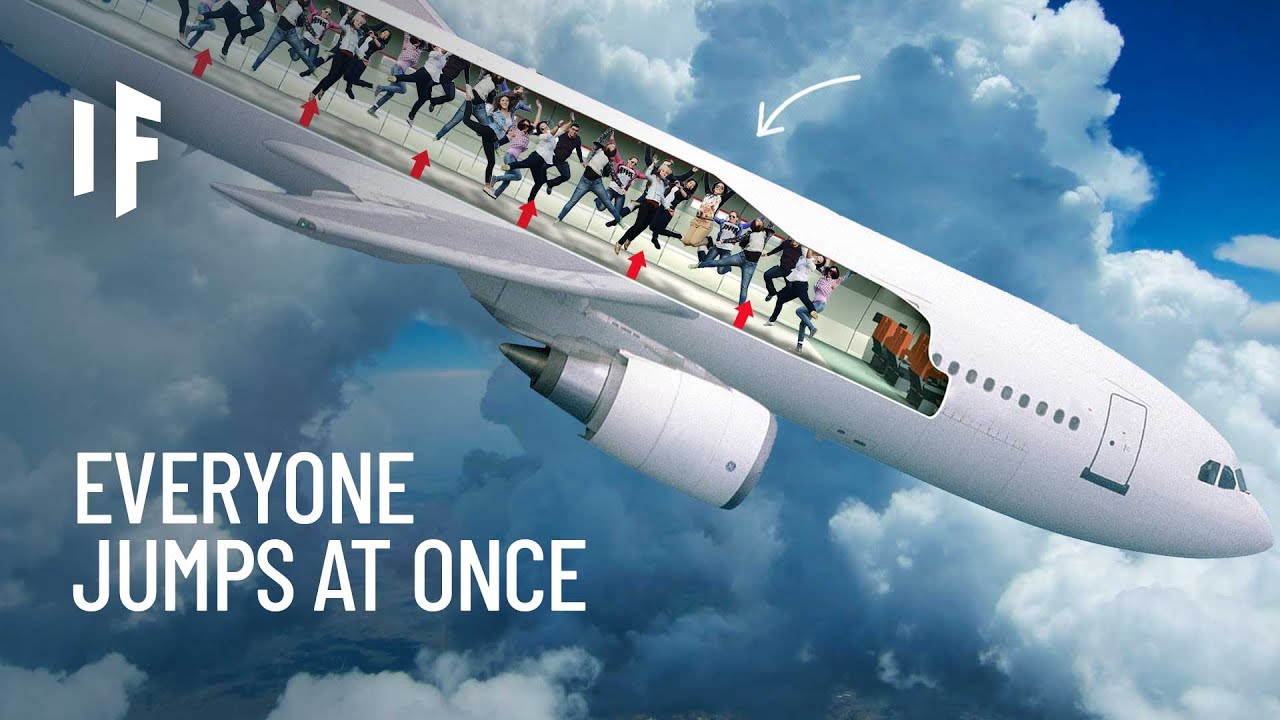 What If All the Passengers on a Plane Jumped at Once?