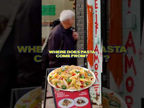 Where was pasta invented?💡#shorts