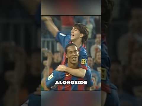 Messi and Ronaldinho: Two geniuses, one vision. #football #soccer #messi #cr7 #ronaldo #viral #goat