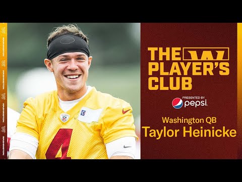 Taylor Heinicke was molded for this moment | Episode 19 | The Player's Club video clip