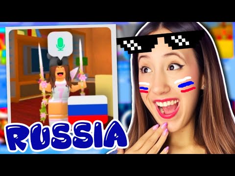 Eu ENTREI em JOGOS RUSSOS no ROBLOX!