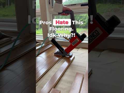 How to Install HardWood Flooring #woodworking #diy #tools