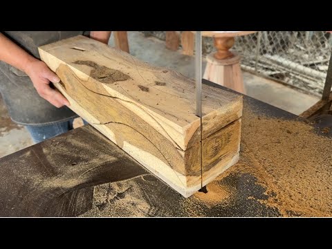 The Great Woodworking Skills Of Young Carpenters: Building A Table In A Classic Style.