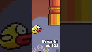 We won't say anything if you don't. Just keep flappin' #flappybird