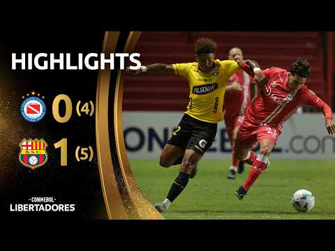Match Highlights Argentinos - Barcelona SC