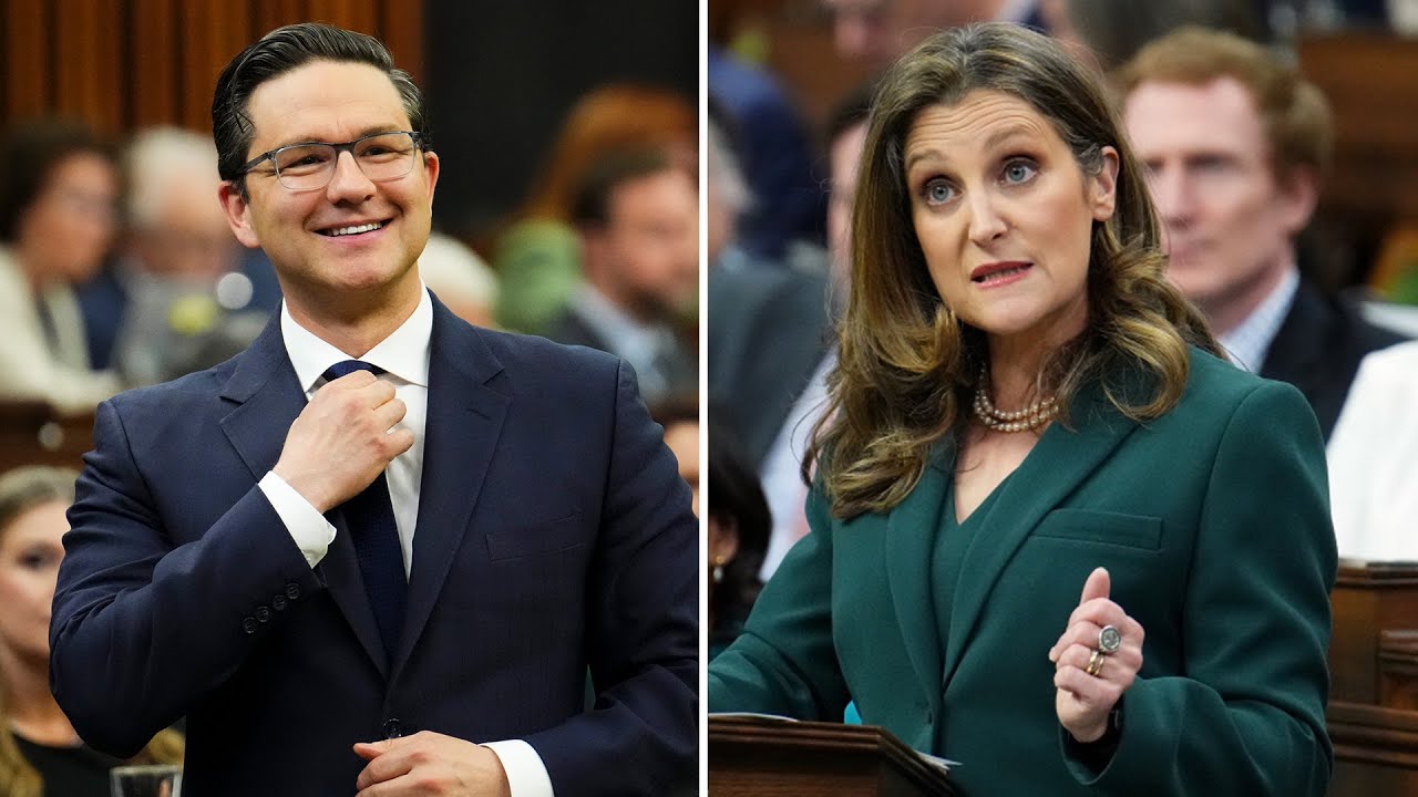 Poilievre, Freeland butt heads over Canada’s cost of living, inflation struggle