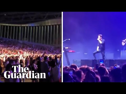 'Am I not your brother?': The Killers booed in Georgia for inviting Russian fan on stage