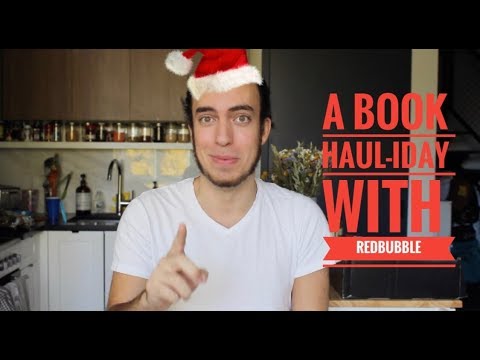 A Book Nerd Holiday Haul with REDBUBBLE