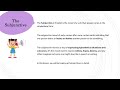 Understanding the Subjunctive Mood