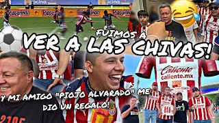 FUIMOS A VER A LAS CHIVAS Y MI AMIGO EL PIOJO ALVARADO ME DIO UN REGALO (CONEJO TOYS)