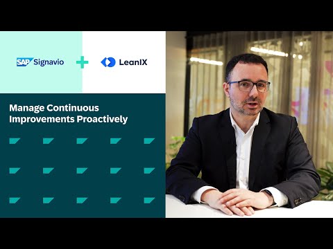 Unlock Business Potential: SAP Signavio & LeanIX’s Proven Path to Continuous Improvement