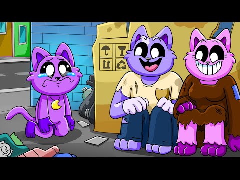 CATNAP becomes HOMELESS?! (Cartoon Animation) // Poppy Playtime Animation