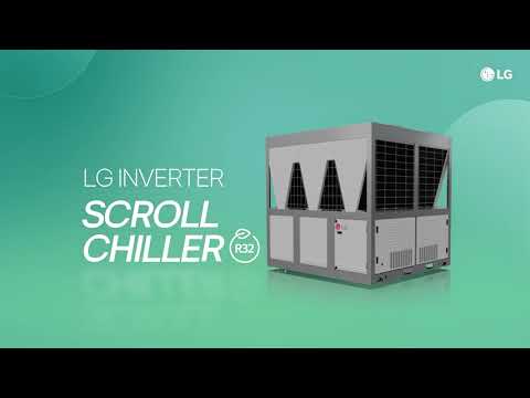 New LG Inverter Scroll Chiller R32 refrigerant