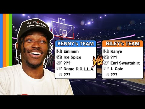 Drafting Rappers to Basketball Teams with @KOT4Q