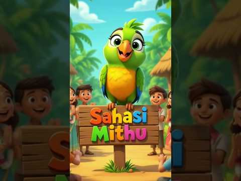 मिठू नाम का तोता 😅।.._#viral #cartoon #shortsfeed #aivideo